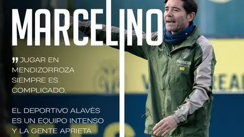 Marcelino: "Mendizorroza siempre es un campo muy complicado" Marcelino: "Mendizorroza siempre es un campo muy complicado"