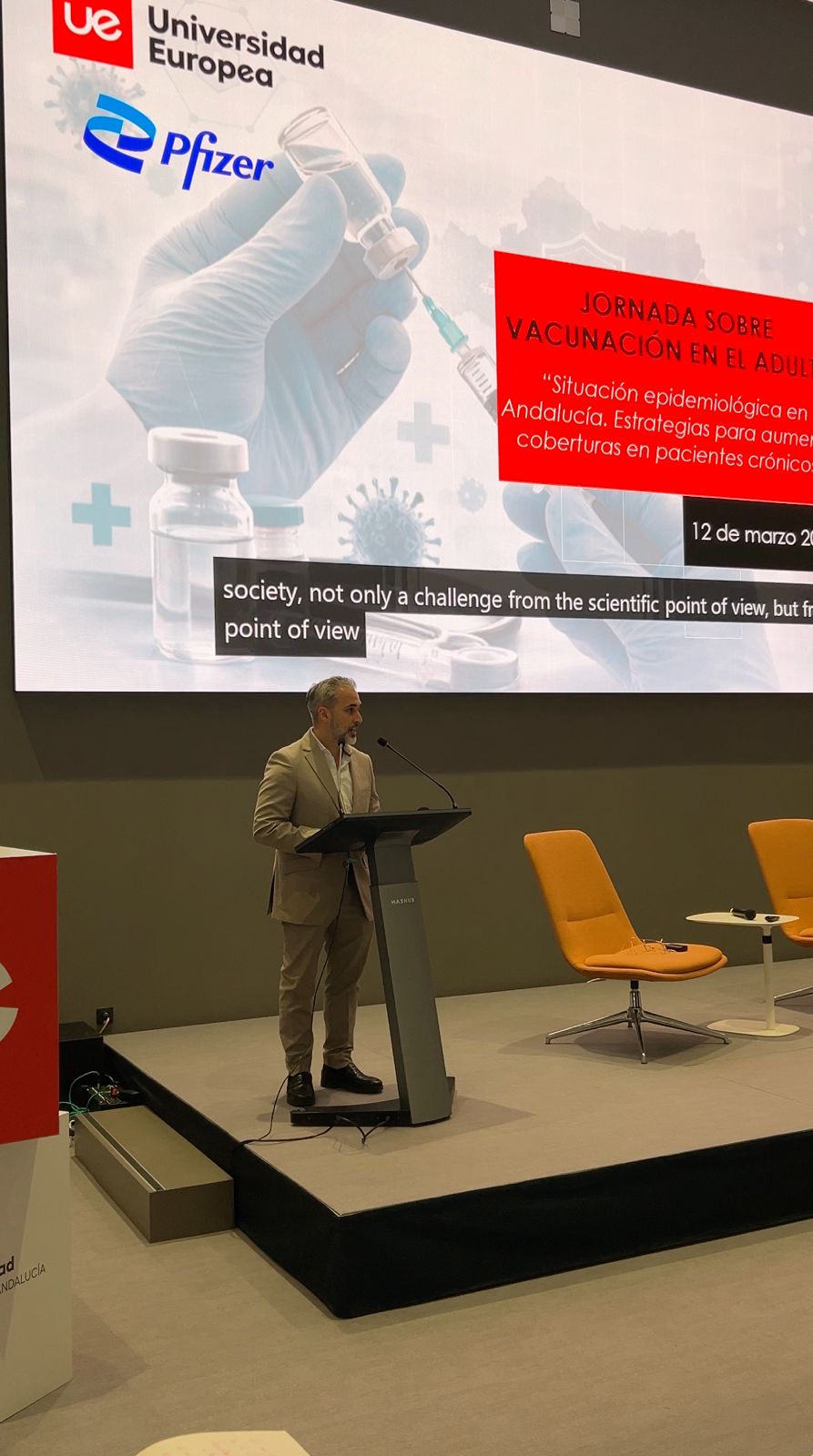 Vacunación y salud pública: la Universidad Europea presenta en Málaga la Cátedra Pfizer Vacunación y salud pública: la Universidad Europea presenta en Málaga la Cátedra Pfizer