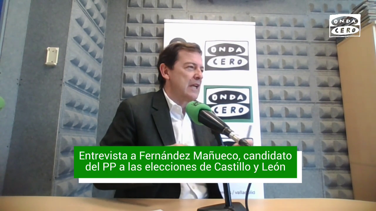 Mañueco descarta cualquier pacto con el PSOE: "Cada voto que no sea para el PP, será un éxito del sanchismo" Mañueco descarta cualquier pacto con el PSOE: "Cada voto que no sea para el PP, será un éxito del sanchismo"