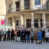 Minuto de silencio frente a la Subdelegación del Gobierno en Ciudad Real