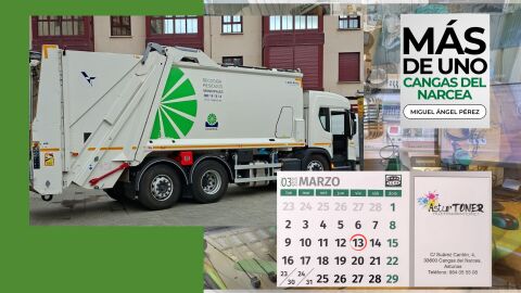 El nuevo cami&oacute;n de basura de Cangas