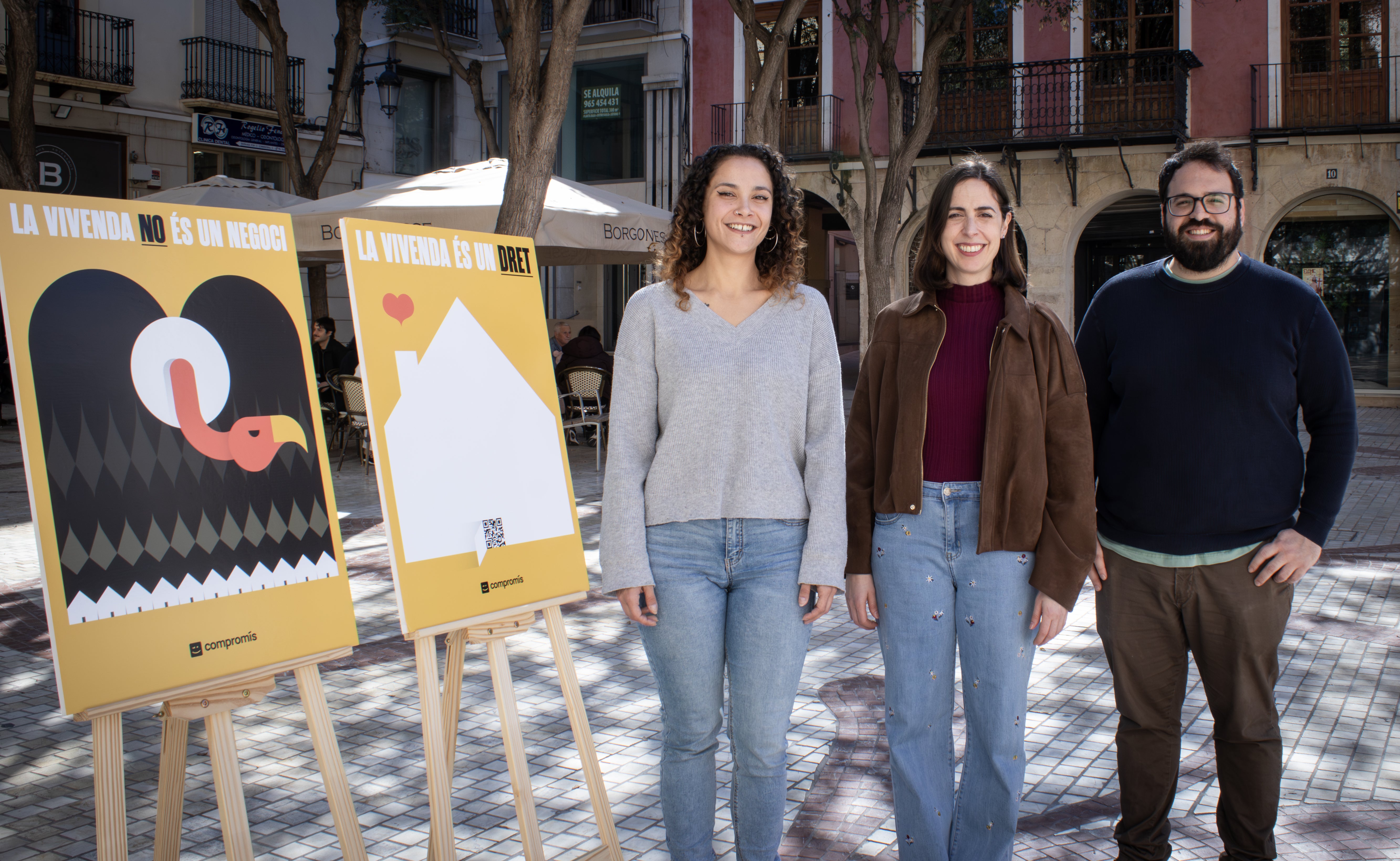 Compromís sale a la calle para dar a conocer sus propuestas frente a la crisis del acceso a la vivienda Compromís sale a la calle para dar a conocer sus propuestas frente a la crisis del acceso a la vivienda