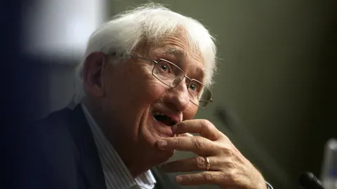 Imagen de archivo del filósofo alemán Juergen Habermas