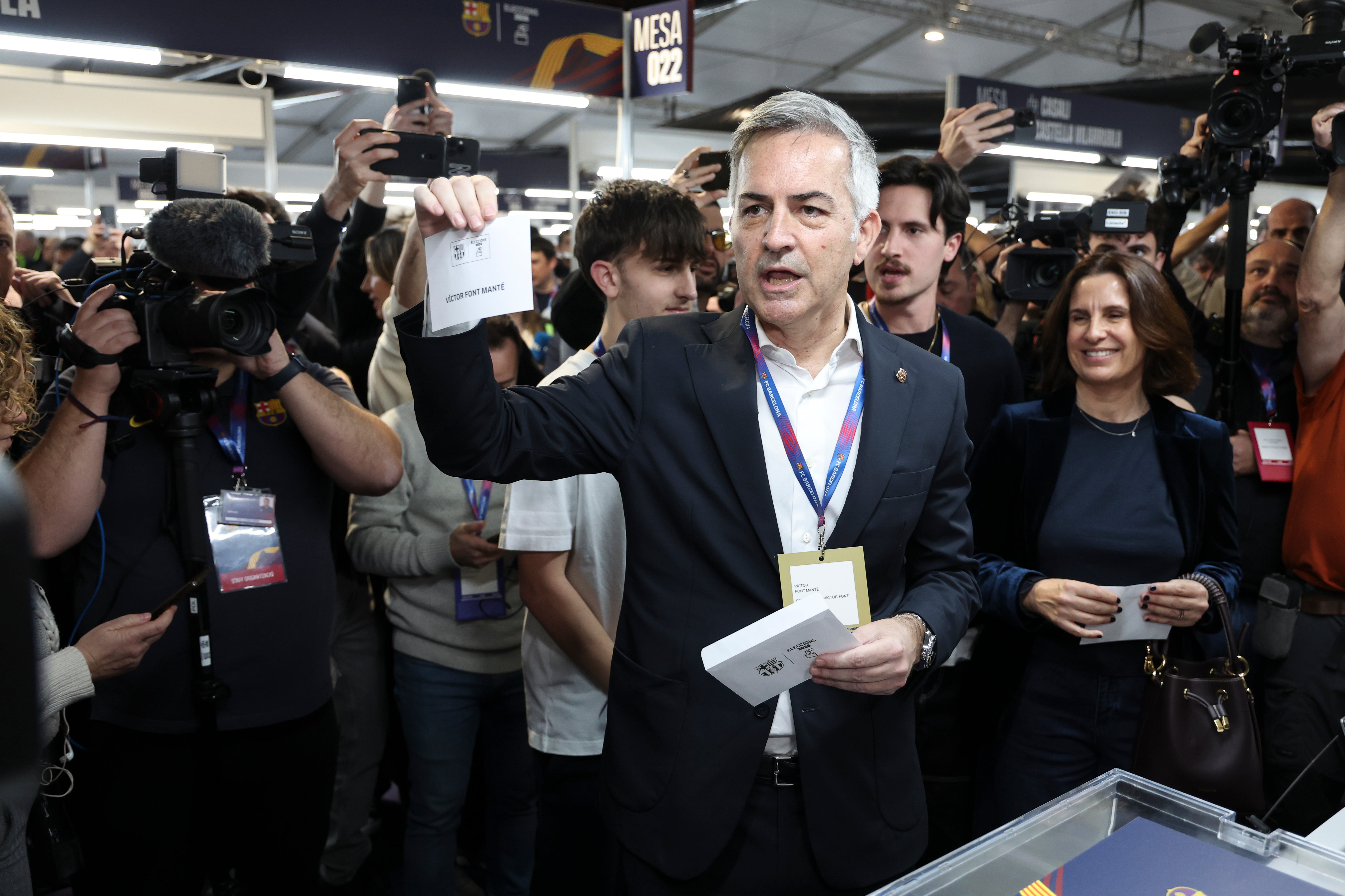 Víctor Font tras perder las elecciones: "Los socios piensan que el club no necesita tocar lo que hay" Víctor Font tras perder las elecciones: "Los socios piensan que el club no necesita tocar lo que hay"