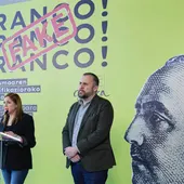 Gogora abre un expediente sancionador a La Falange por incumplimiento de la Ley de Memoria Histórica de Euskadi Gogora abre un expediente sancionador a La Falange por incumplimiento de la Ley de Memoria Histórica de Euskadi