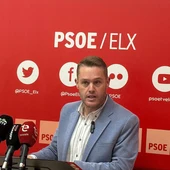 Mariano Valera, portavoz adjunto del PSOE en el Ayuntamiento de Elche. Mariano Valera, portavoz adjunto del PSOE en el Ayuntamiento de Elche.