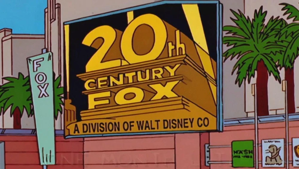Predicción de la compra de 20th Century Fox por parte de Disney. Predicción de la compra de 20th Century Fox por parte de Disney.