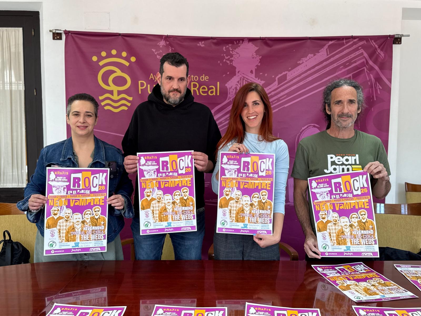 El rock vuelve este sábado a Puerto Real con 'Rock en el parque' episode artwork