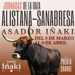 Asador Iñaki rinde homenaje a la raza Alistano-Sanabresa en sus nuevas jornadas gastronómicas Asador Iñaki rinde homenaje a la raza Alistano-Sanabresa en sus nuevas jornadas gastronómicas