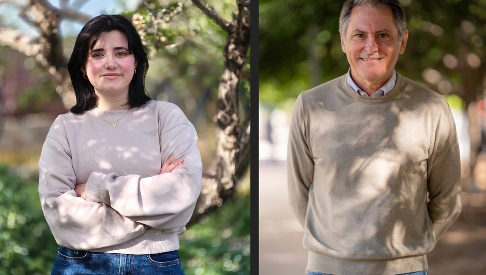 Los investigadores de la UMH de Elche María Blanquer y Daniel Lloret. Los investigadores de la UMH de Elche María Blanquer y Daniel Lloret.