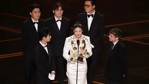 EJAE recoge el Oscar a Mejor canción original por 'Golden' EJAE recoge el Oscar a Mejor canción original por 'Golden'