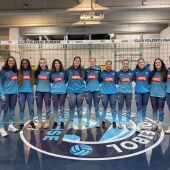 El Aceites Abril Voleyourense cae ante Torrelavega en el último partido de la temporada