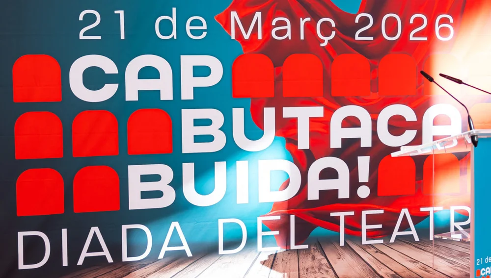 Cartell del 'Cap butaca buida' del 2026 Cartell del 'Cap butaca buida' del 2026