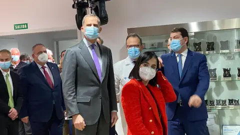 Última visita de Felipe VI a Salamanca Última visita de Felipe VI a Salamanca