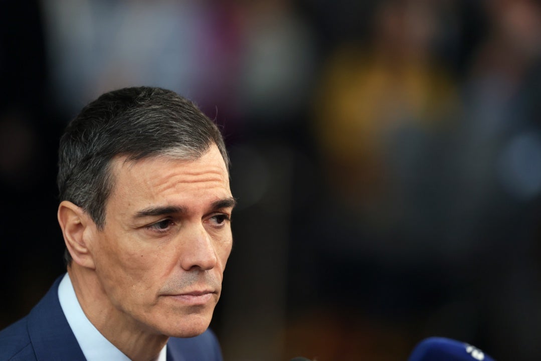 El presidente del Gobierno, Pedro Sánchez, en Bruselas El presidente del Gobierno, Pedro Sánchez, en Bruselas