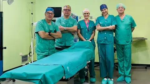 Equipo de ginecología del Hospital Ciudad de Coria Equipo de ginecología del Hospital Ciudad de Coria