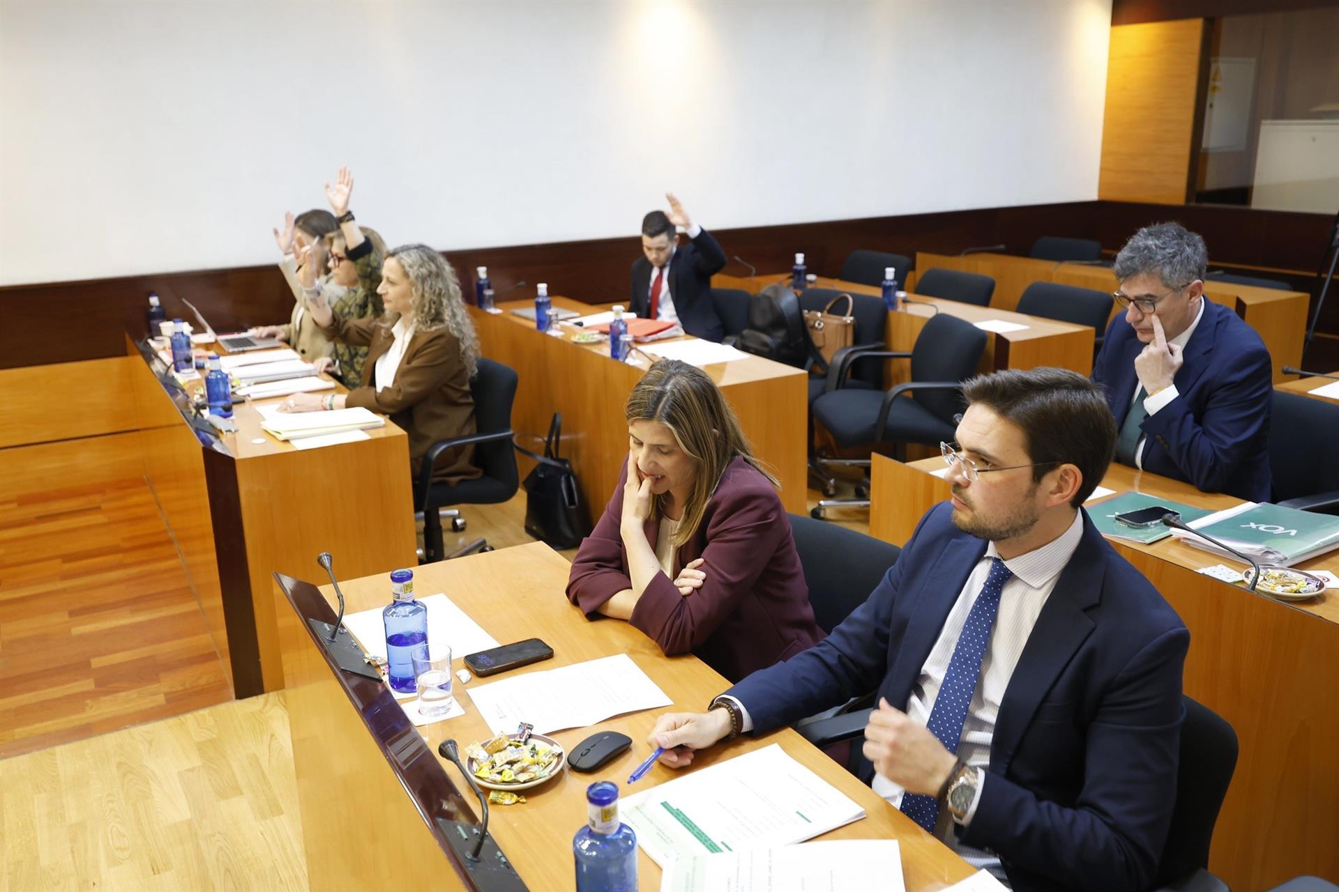 Rechazadas las enmiendas de VOX y PP, una de ellas relativa a la carrera profesional Rechazadas las enmiendas de VOX y PP, una de ellas relativa a la carrera profesional