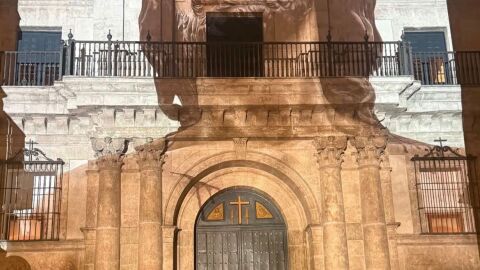 La Semana Santa de Valladolid se proyecta en edificios emblem&aacute;ticos