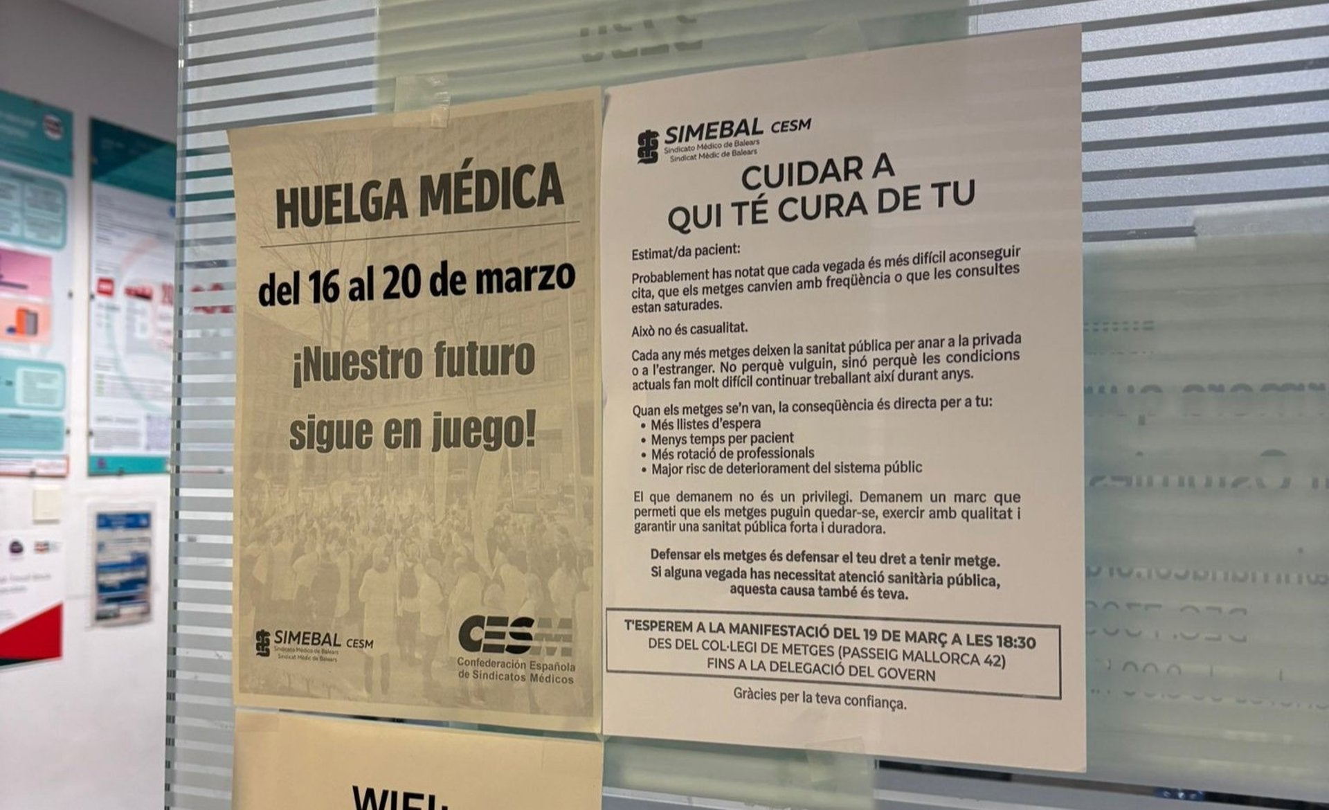 Los tres días de huelga de los médicos en Baleares dejan 219 operaciones y más de 11.700 consultas y pruebas anuladas Los tres días de huelga de los médicos en Baleares dejan 219 operaciones y más de 11.700 consultas y pruebas anuladas