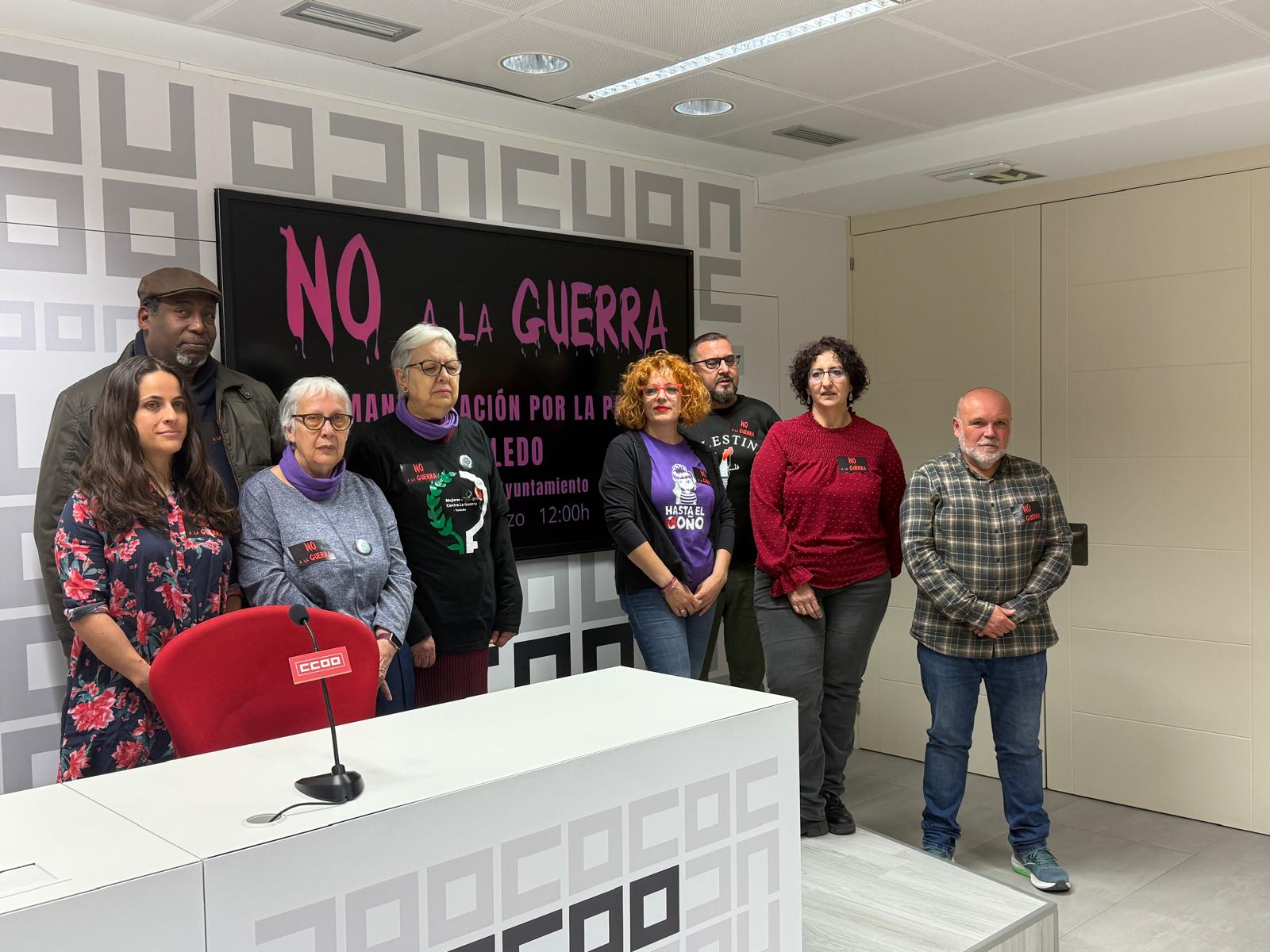 Convocan manifestación contra la guerra de Irán en Toledo Convocan manifestación contra la guerra de Irán en Toledo