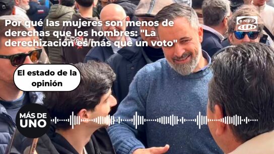 Por qu&eacute; las mujeres son menos de derechas que los hombres: "La derechizaci&oacute;n es m&aacute;s que un voto"