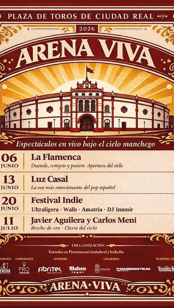Cartel de "Arena Viva" Cartel de "Arena Viva"