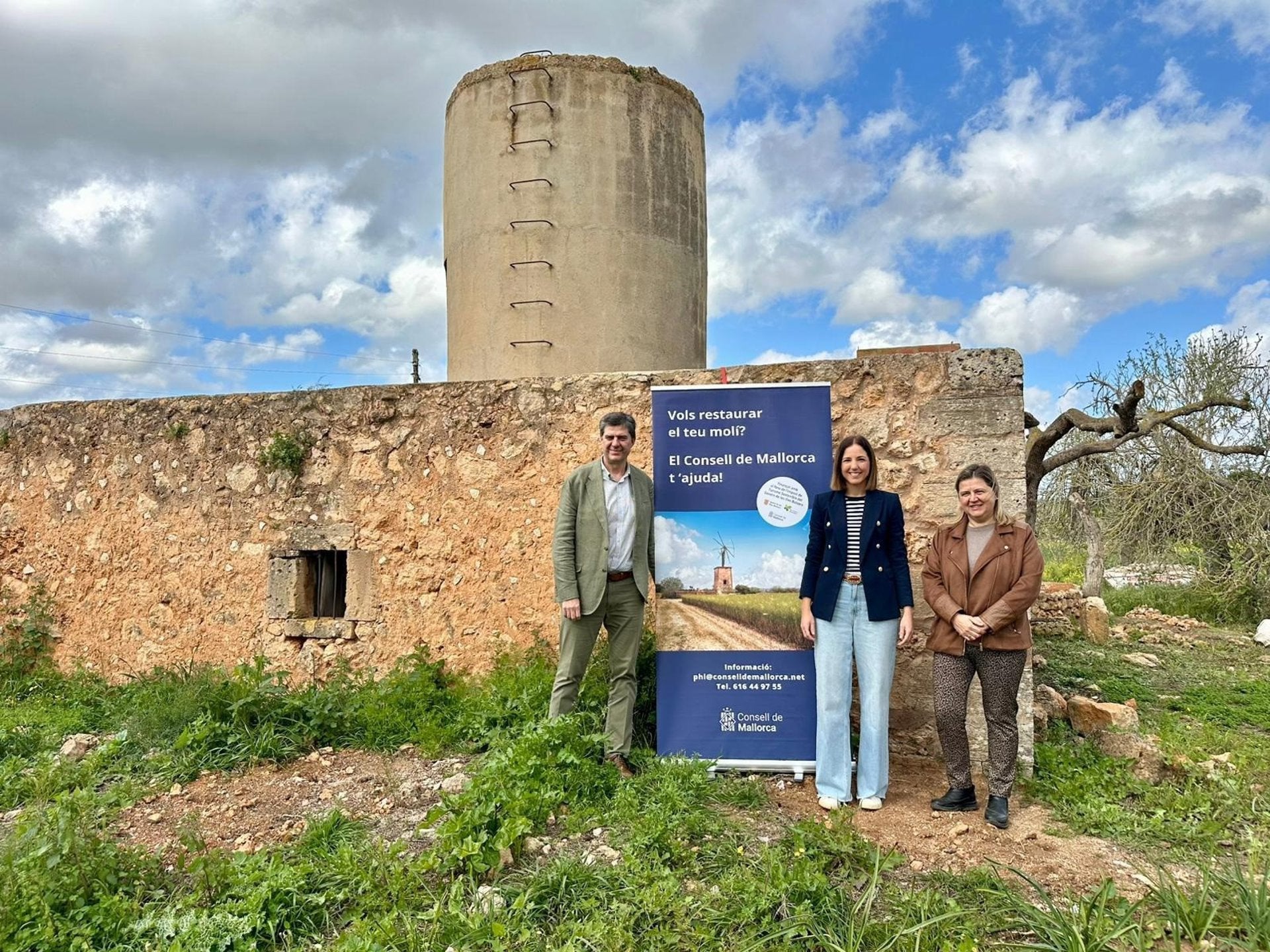 El Consell de Mallorca convoca ayudas de hasta 150.000 euros para restaurar molinos históricos El Consell de Mallorca convoca ayudas de hasta 150.000 euros para restaurar molinos históricos