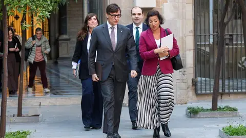 Salvador Illa i Alícia Romero Salvador Illa i Alícia Romero