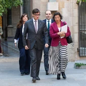 Salvador Illa i Alícia Romero Salvador Illa i Alícia Romero