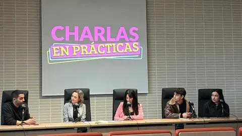 El proyecto en formato pódcast 'Charlas en Prácticas' acerca la experiencia laboral al alumnado de la UEx El proyecto en formato pódcast 'Charlas en Prácticas' acerca la experiencia laboral al alumnado de la UEx