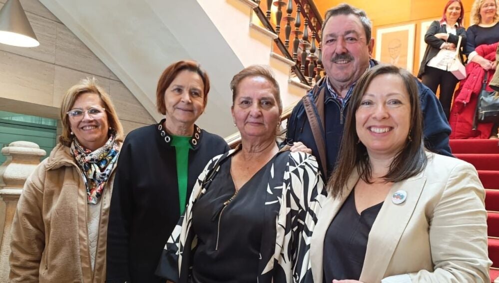 Adela Gabarri tras un acto en el Ayuntamiento de Gijón