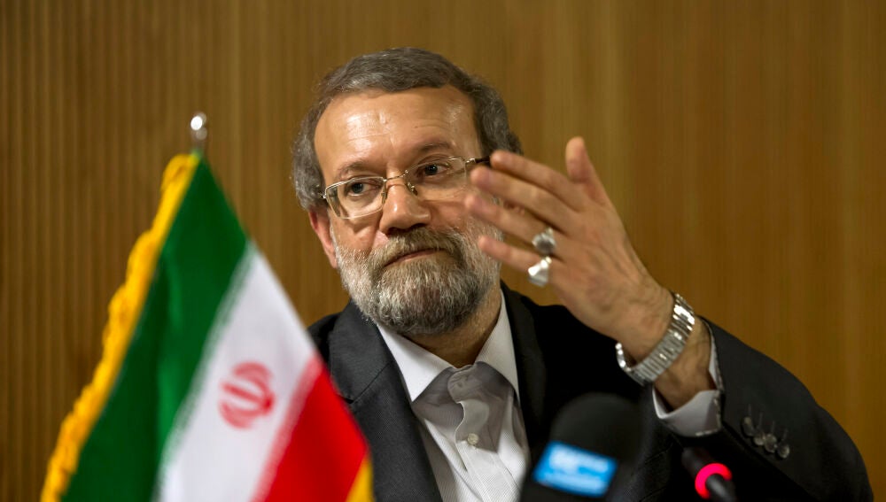 Ali Larijani, jefe del Consejo de Seguridad Nacional.