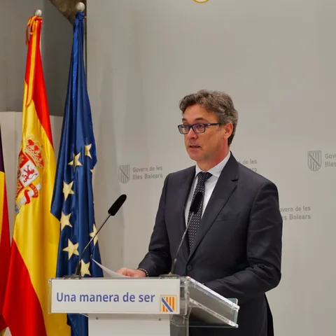 Antoni Costa, vicepresidente y portavoz del Govern balear.