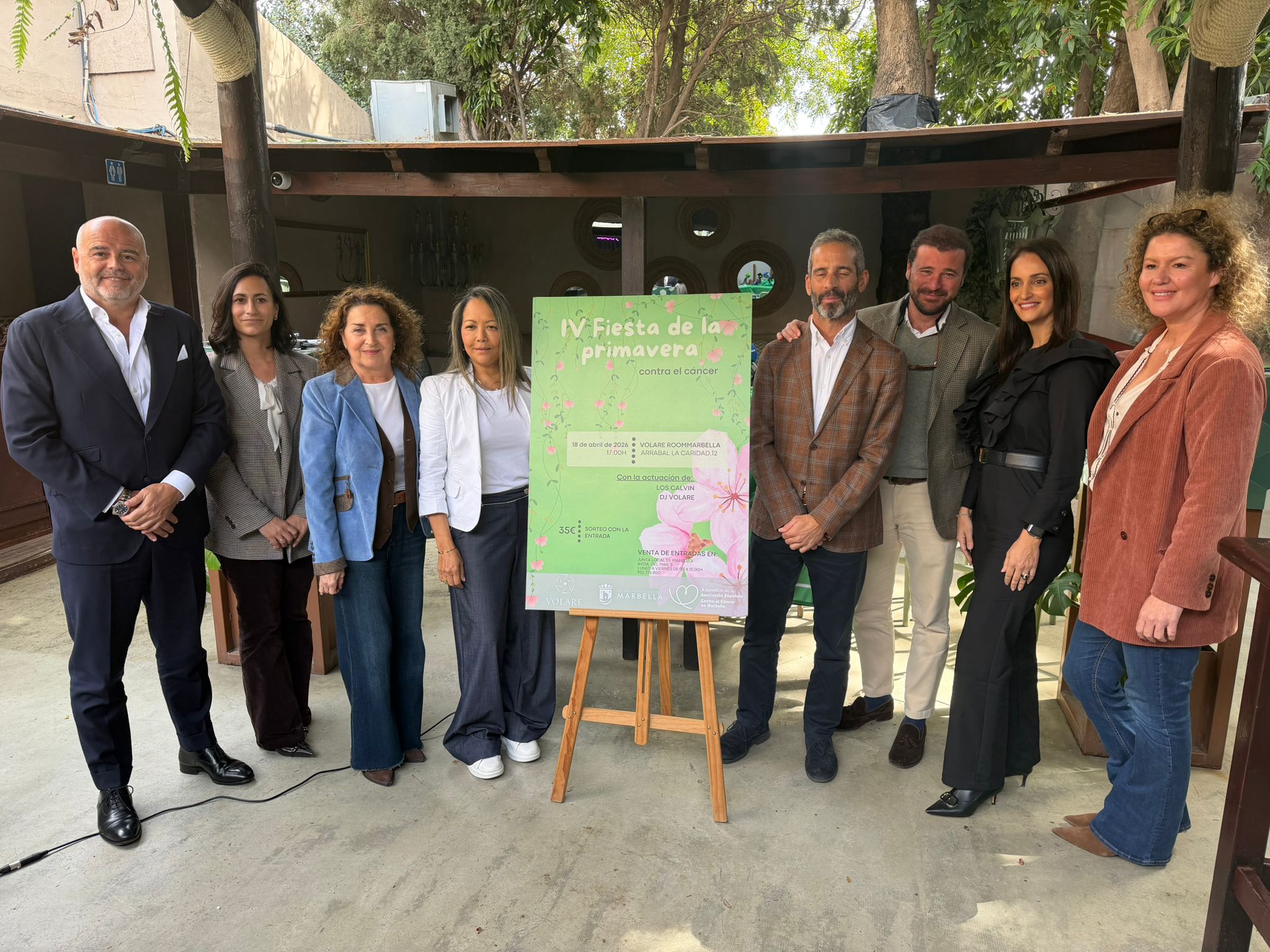 La Asociación Española Contra el Cáncer presenta en Volare Room Marbella la cuarta edición de la Fiesta de la Primavera La Asociación Española Contra el Cáncer presenta en Volare Room Marbella la cuarta edición de la Fiesta de la Primavera