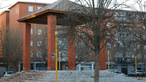 El Ayuntamiento de Palencia recepciona las obras del templete de la Plaza de la Constitución .