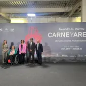 Iñárritu presenta en Bilbao la gira internacional de Carne y Arena, una instalación inmersiva para "sentir" la migración Iñárritu presenta en Bilbao la gira internacional de Carne y Arena, una instalación inmersiva para "sentir" la migración