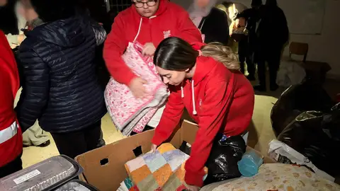 Entrega de ayuda de Cáritas en Líbano. Entrega de ayuda de Cáritas en Líbano.