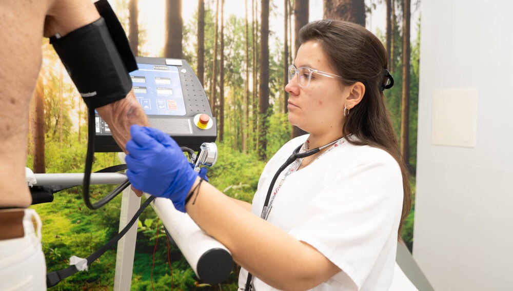 Un momento de las pruebas