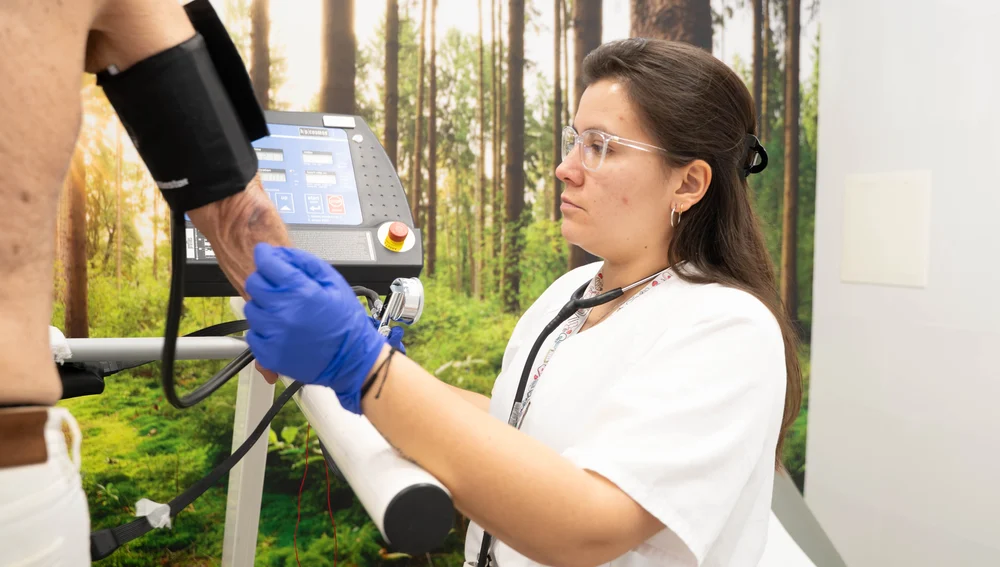 Un momento de las pruebas Un momento de las pruebas