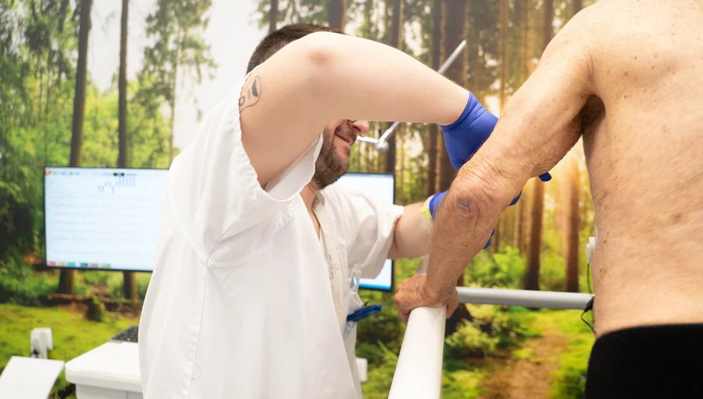 Un momento de la prueba Un momento de la prueba