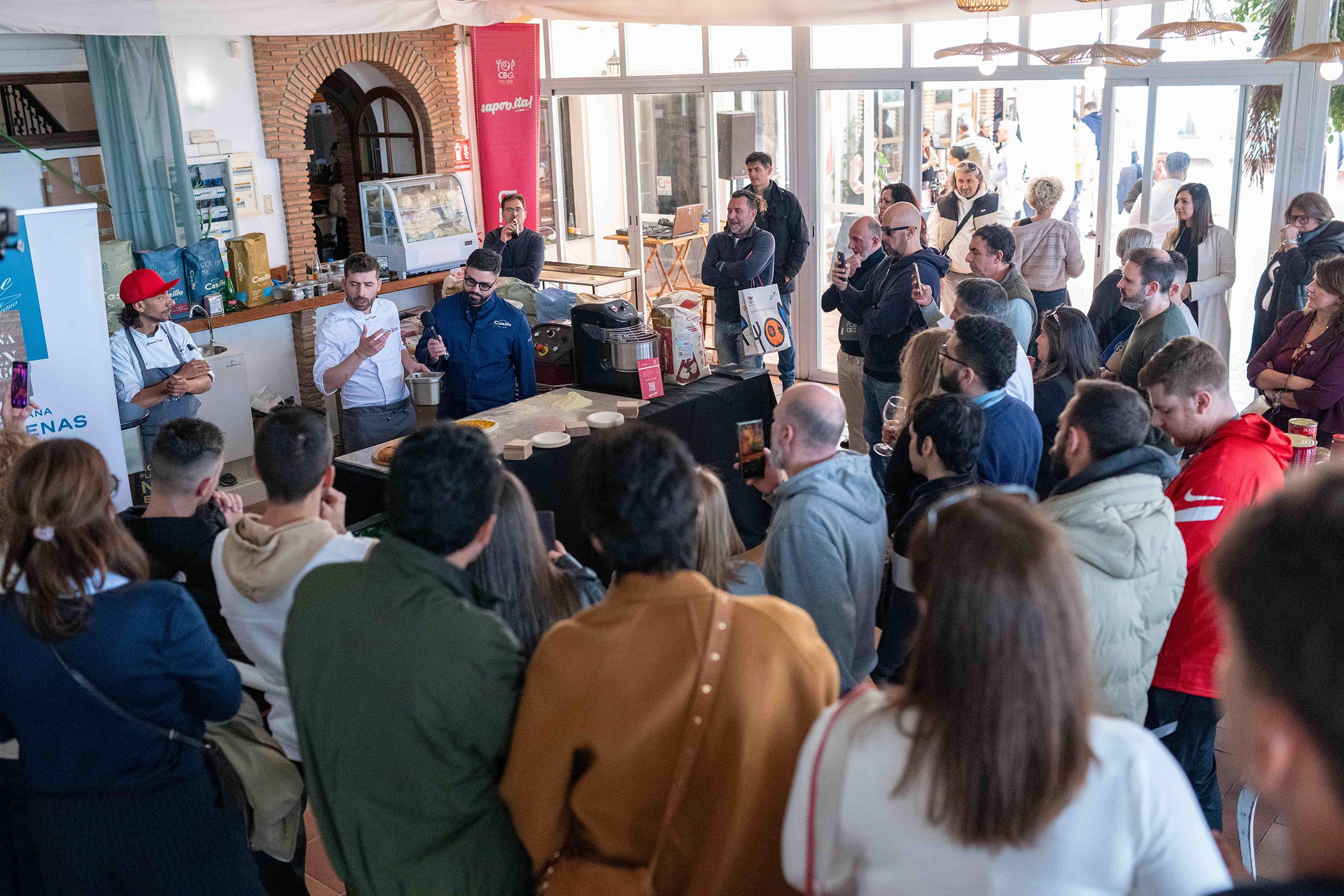 Saporita Málaga reunió a referentes de la gastronomía italiana y consolidó su posición en el canal Horeca Saporita Málaga reunió a referentes de la gastronomía italiana y consolidó su posición en el canal Horeca