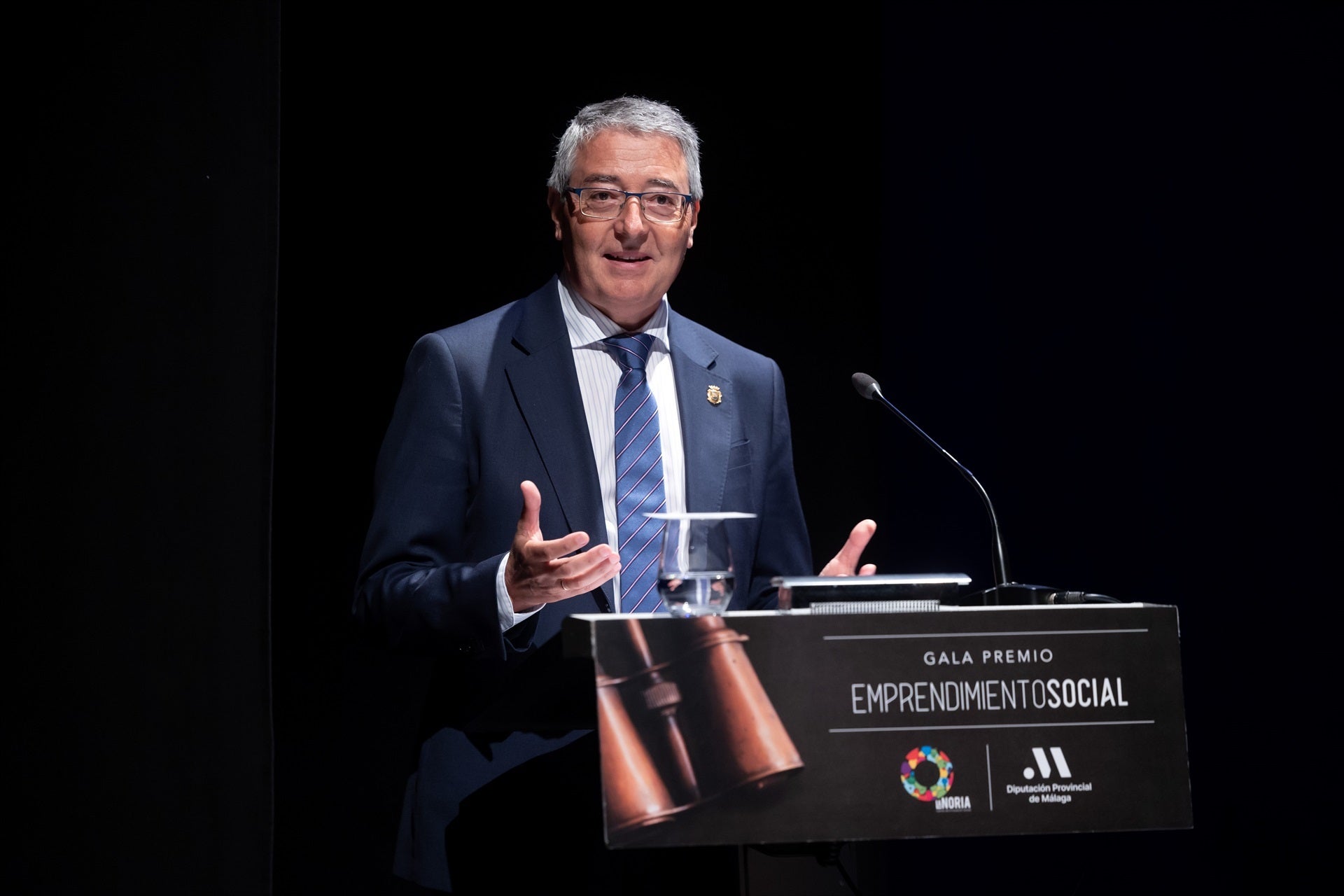 El presidente de la Diputación de Málaga Francisco Salado El presidente de la Diputación de Málaga Francisco Salado