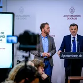 José Manuel Cossi, Bruno García y Maite González José Manuel Cossi, Bruno García y Maite González