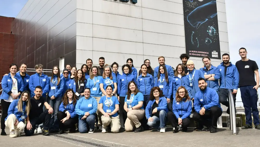 Equipo del Bioparc Acuario de Gijón Equipo del Bioparc Acuario de Gijón