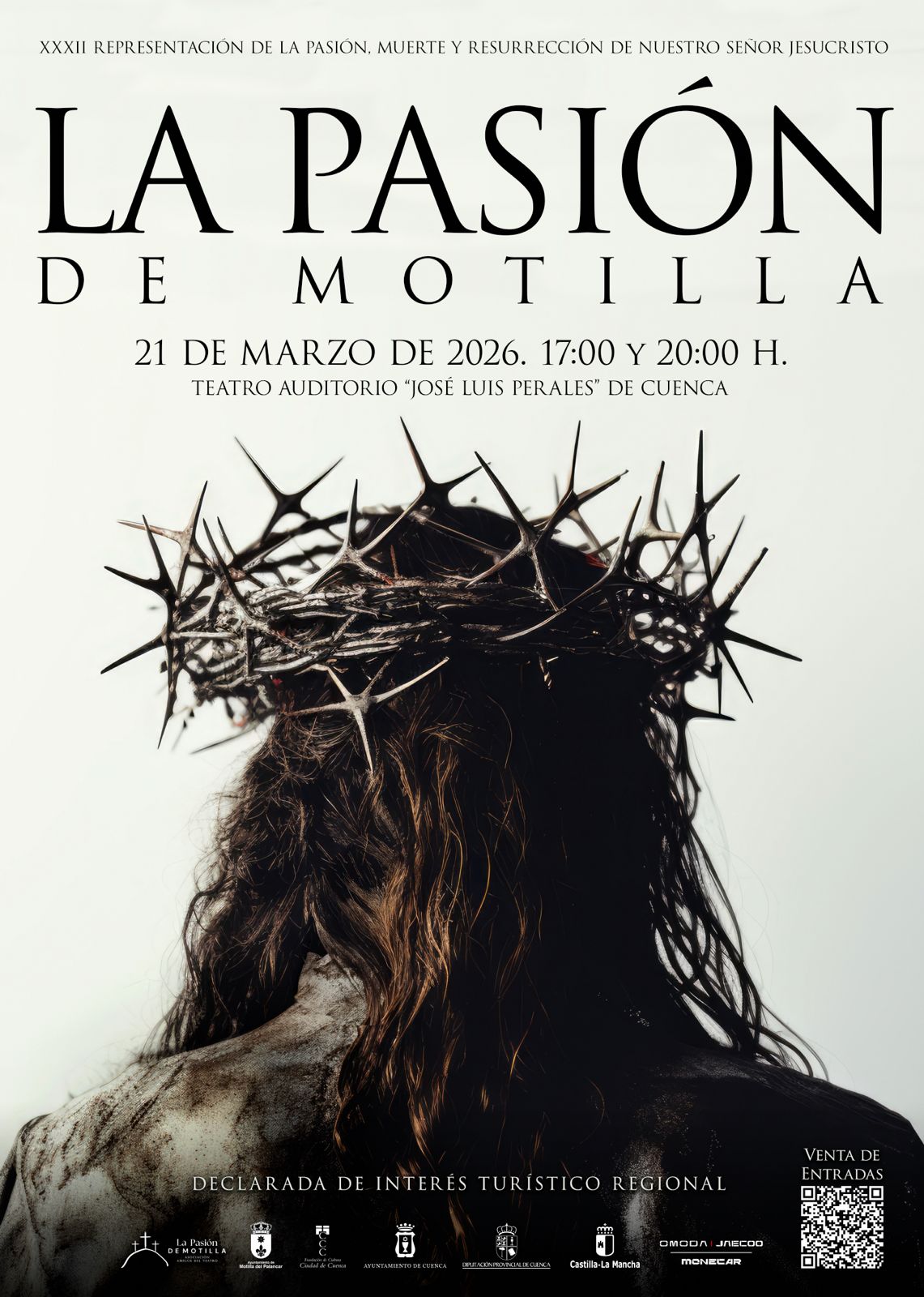 La Pasión Viviente de Motilla del Palancar: Miguel Ángel Mínguez como Jesucristo La Pasión Viviente de Motilla del Palancar: Miguel Ángel Mínguez como Jesucristo