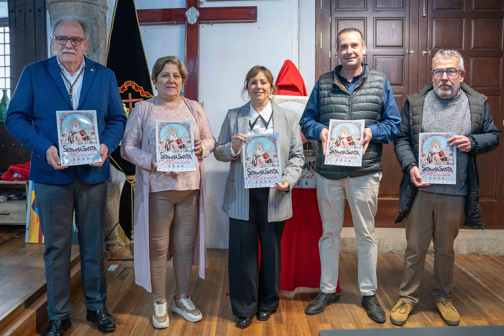 La Revista de Semana Santa de Mérida 2026 recoge el "esfuerzo conjunto, cohesionado y constante" de todas las cofradías La Revista de Semana Santa de Mérida 2026 recoge el "esfuerzo conjunto, cohesionado y constante" de todas las cofradías