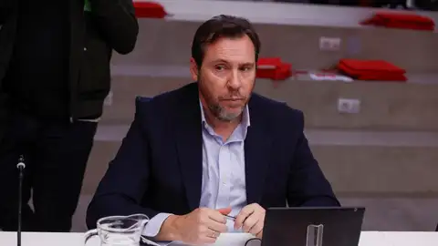 Óscar Puente durante la reunión de la Ejecutiva del PSOE Óscar Puente durante la reunión de la Ejecutiva del PSOE