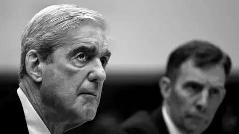 Imagen de archivo de Robert Mueller, exdirector del FBI y exfiscal estadounidense. Imagen de archivo de Robert Mueller, exdirector del FBI y exfiscal estadounidense.