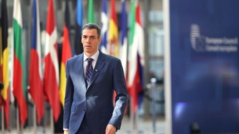 Imagen de archivo de Pedro Sánchez en Bruselas Imagen de archivo de Pedro Sánchez en Bruselas