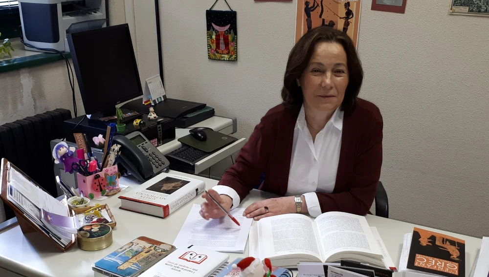 Rosa María Cid López en su despacho en la Universidad de Oviedo Rosa María Cid López en su despacho en la Universidad de Oviedo